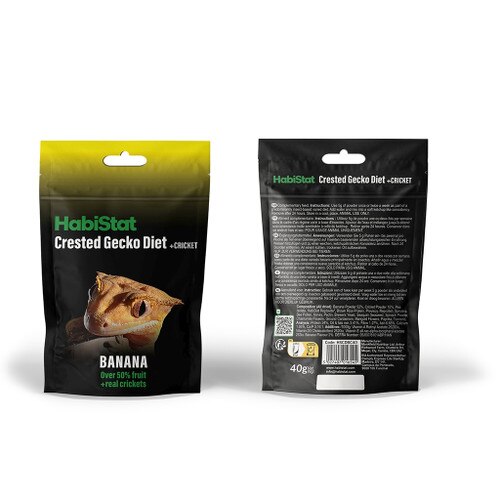 Banana & Cricket diet 40g Packaging